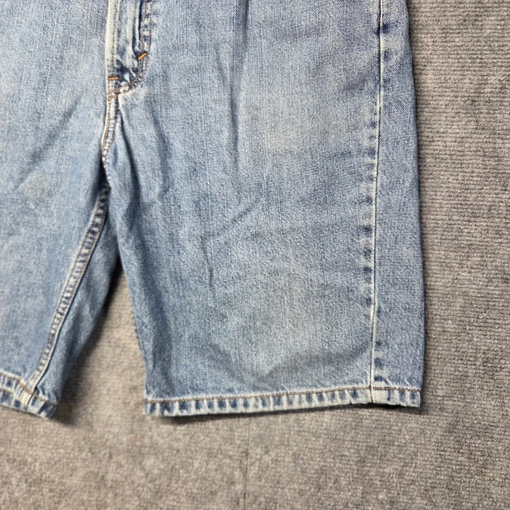 Levis 505 Regular Fit Denim Shorts Mens 36 Blue Medium Wash Cotton 505-0275